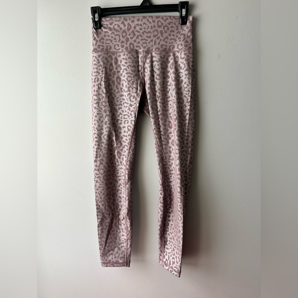 ZYIA Pink Leopard Print Leggings